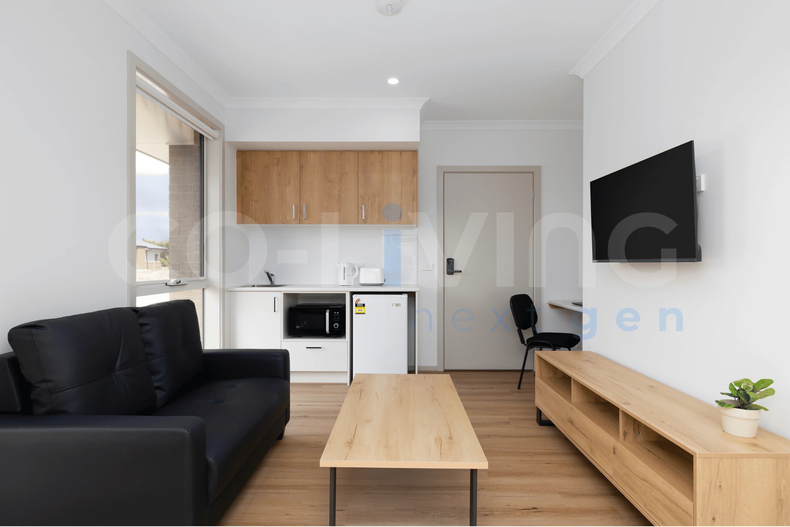 Furnished room in a Co-Living NextGen property