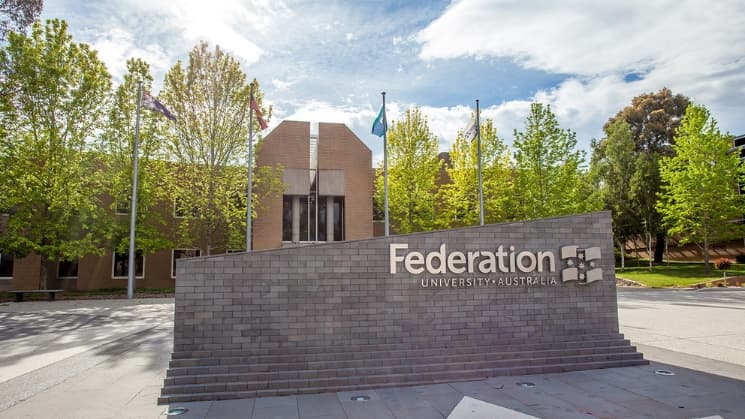 Federation University Australia campus entrance
